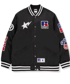 BAPE x Russell College Varsity Jacket