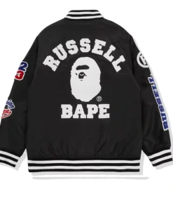 BAPE x Russell College Varsity Jacket - Image 2