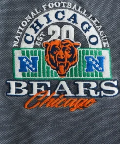 Chicago Bears Hooded Bomber Jacket - Image 3