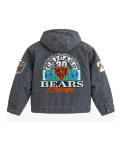 Chicago Bears Hooded Bomber Jacket - Image 2