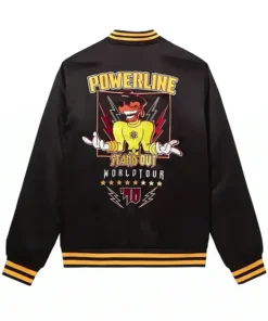 Disney Powerline Black Varsity Jacket - Image 2