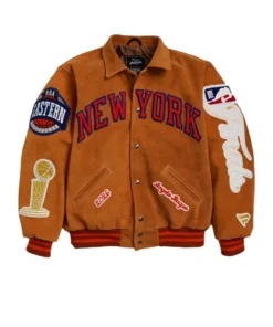 New York Knicks Fanatics 2026 NBA Finals Champions Jacket - Image 2