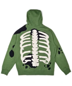 Nike Anime Skeleton Graphic Pullover Hoodie - Image 2
