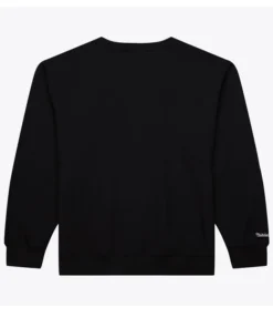 Philadelphia 76ers Black Vintage Pullover Sweartshirt - Image 2