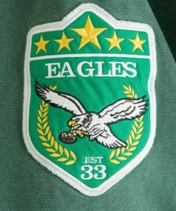 Philadelphia Eagles Hooded Bomber Jacket - Image 4
