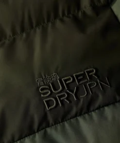 Superdry Colourblock Hooded Puffer Jacket - Image 3