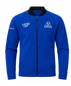 Team Europe Laver Cup Blue Varsity Jacket