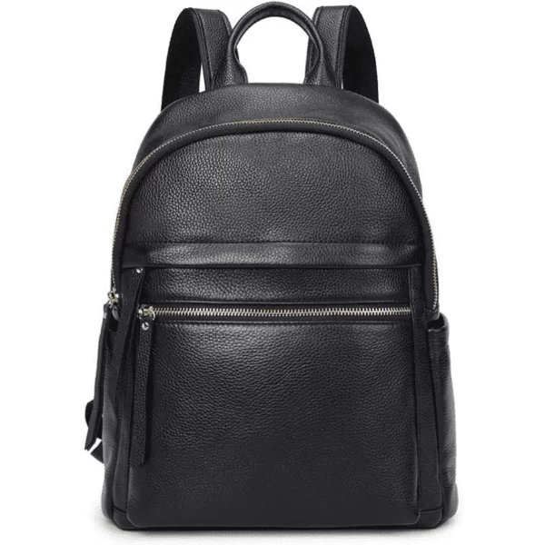 Genuine Leather Backpack Purse For Women Multi-Functional Elegant Daypack