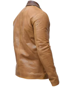 Red Dead Redemption II - Arthur Morgan Tan Brown Real Leather Jacket - RDR2 - Image 3