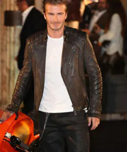 David Beckham Leather Jacket