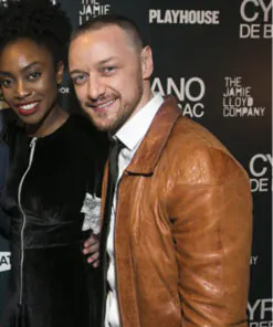 Alternative view of James Mcavoy Leather Jacket