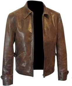 Men's James Bond 007 Skyfall Daniel Craig Vintage Brown Article Real Leather Jacket