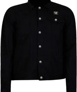 Alternative view of Men's Cole Hauser TV Series Stylish Cowboy Black Jacket