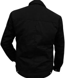 Men's Cole Hauser TV Series Stylish Cowboy Black Jacket - Image 3
