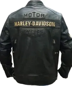 Harley Davidson Jacket Motorbike Wear Cafe Racer Leather Jacket
