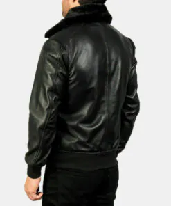 G-1 Aviator Black Jacket - Image 3
