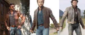 X Men Wolverine Brown Leather Jacket