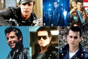 movies and music that used leather jacket