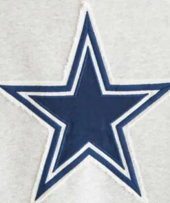 Dallas Cowboys Abercrombie & Fitch Gray Hoodie - Image 2