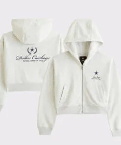 Dallas Cowboys Abercrombie & Fitch Heather Hoodie