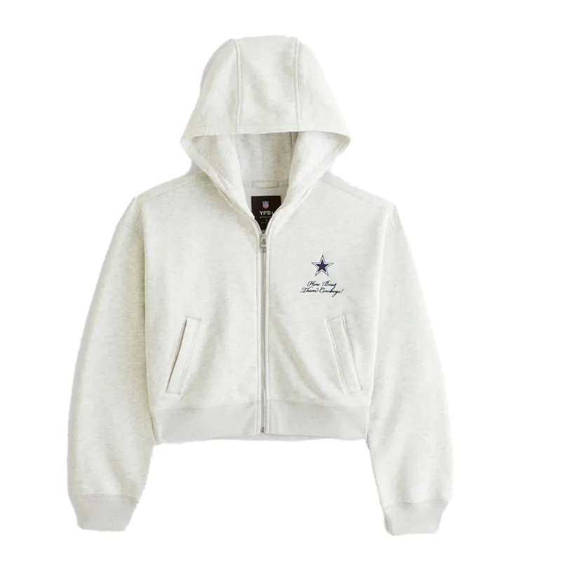 Dallas Cowboys Abercrombie & Fitch Heather Hoodie